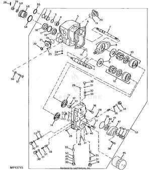 john deere 955 parts diagram