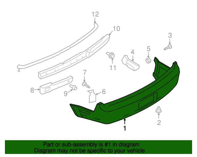 2007 mustang parts diagram