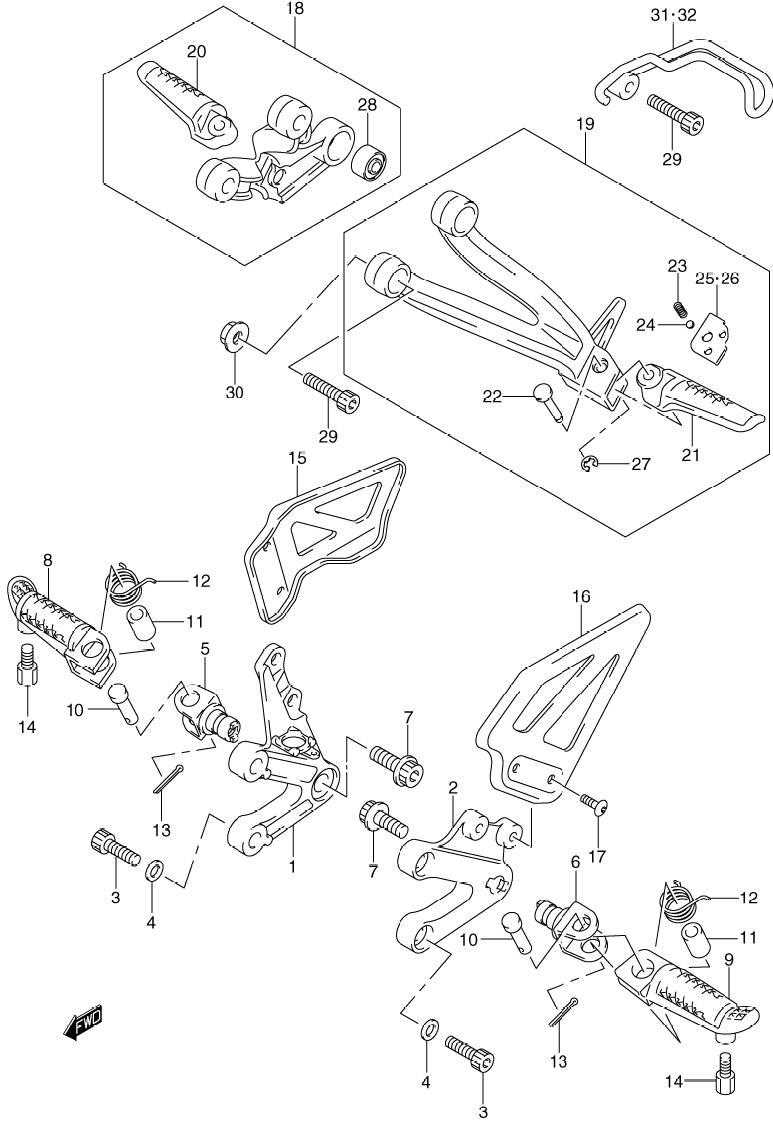 gsxr 750 parts diagram