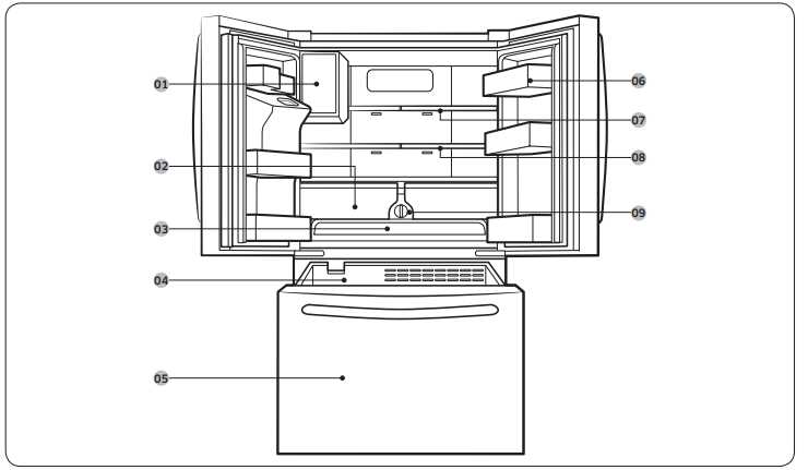 rf260beaesr aa parts diagram