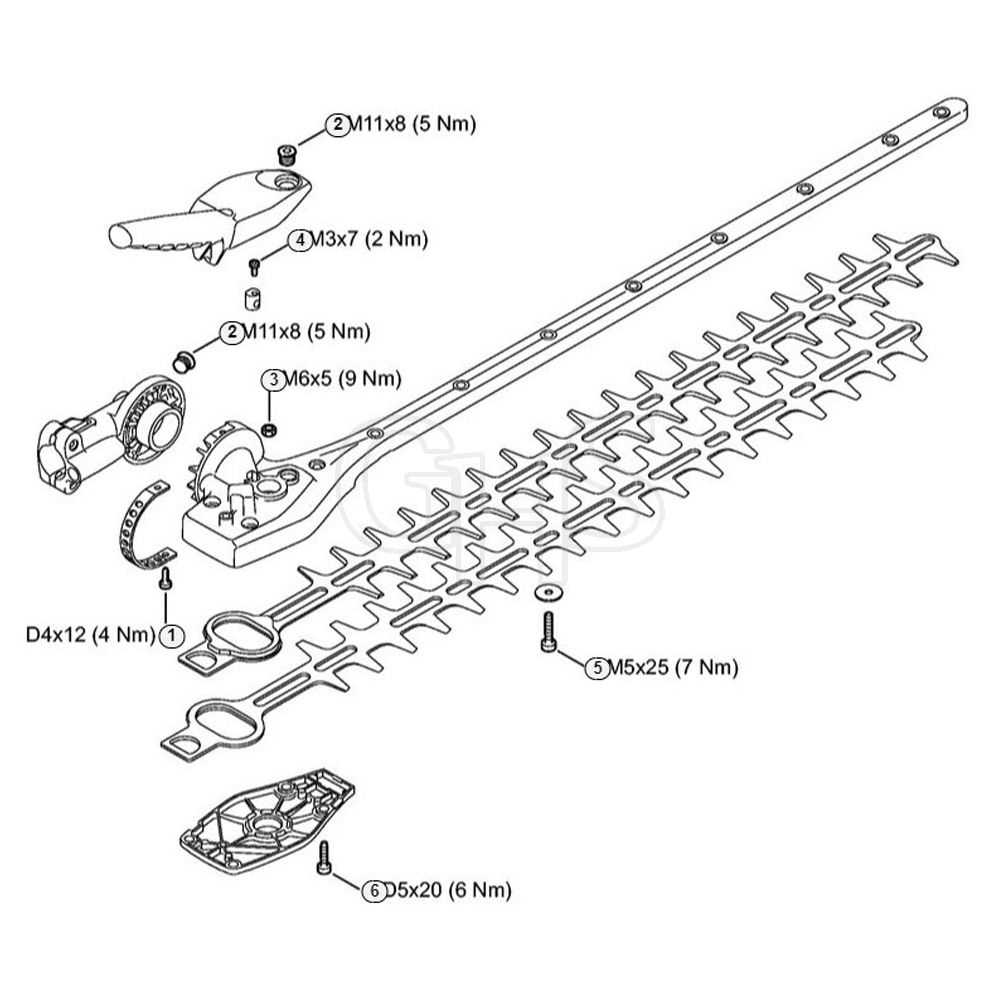 stihl km hl 135 parts diagram