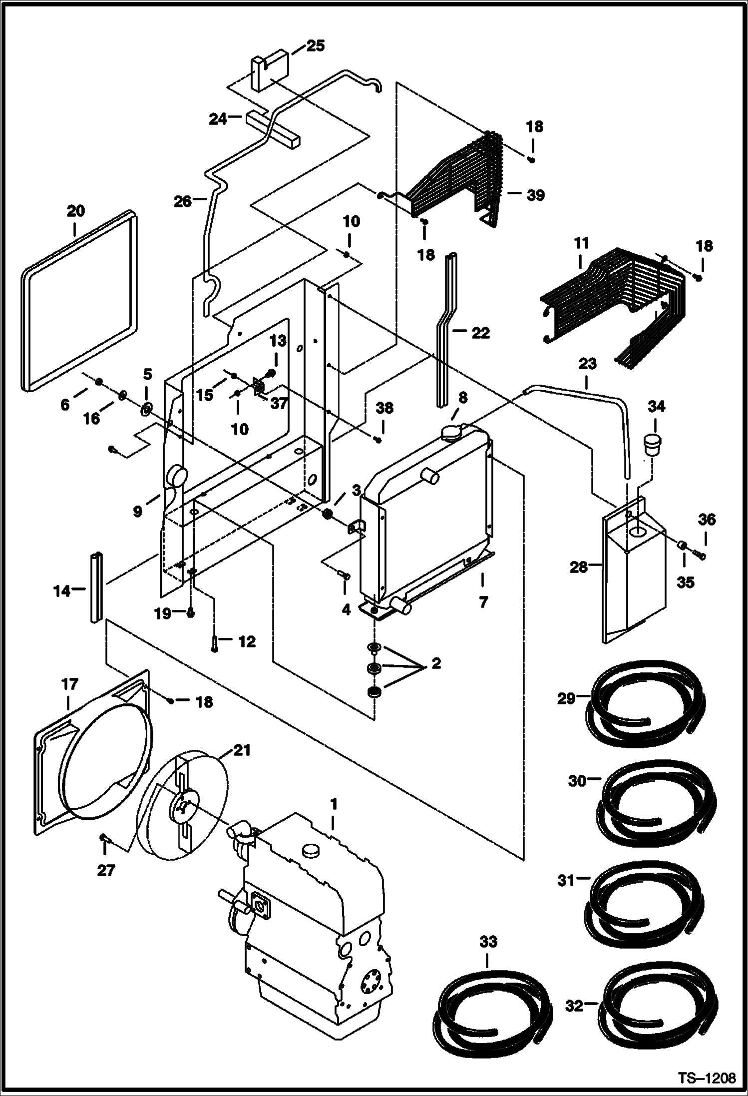 bobcat 331 parts diagram