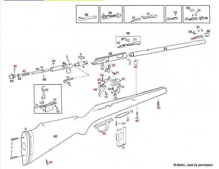 marlin 60 parts diagram