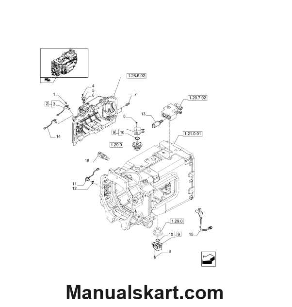 new holland tractor parts diagram