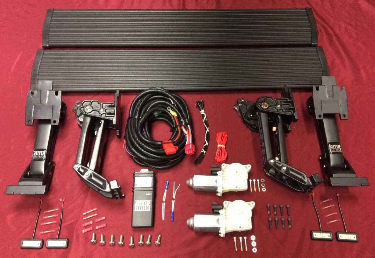 amp research power step parts diagram