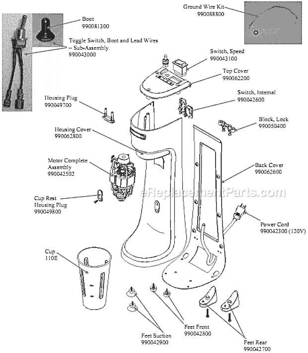 hamilton beach brewstation parts diagram