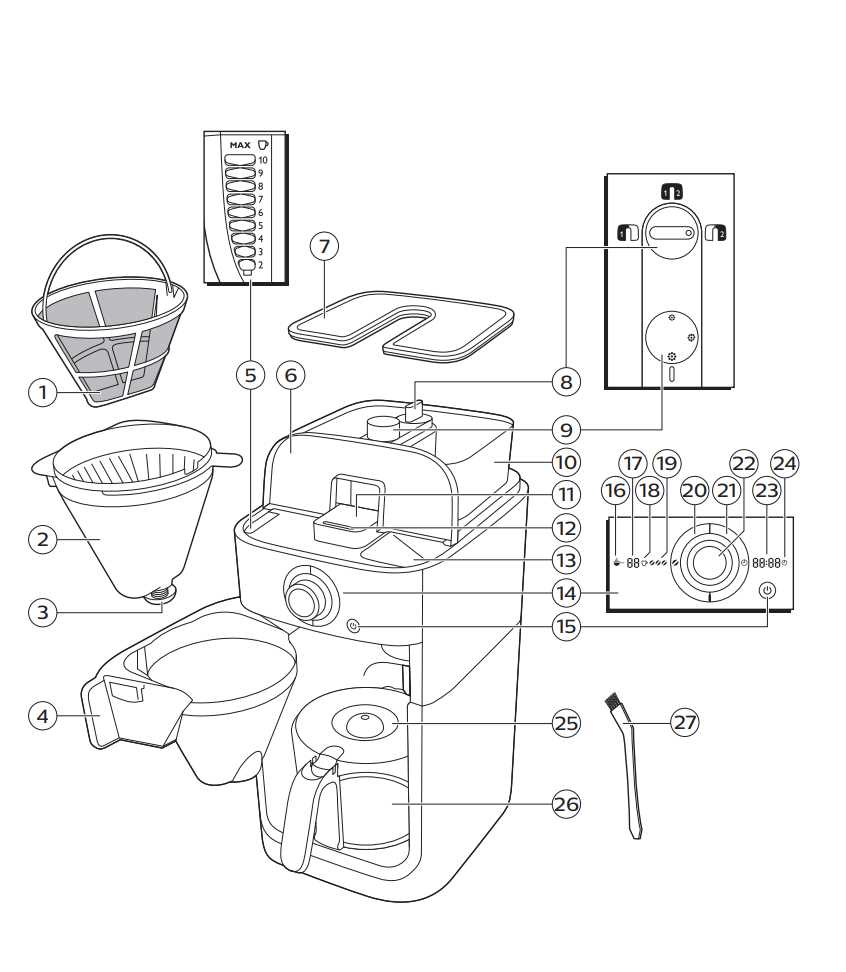 hamilton beach flexbrew parts diagram