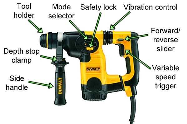 hammer drill parts diagram