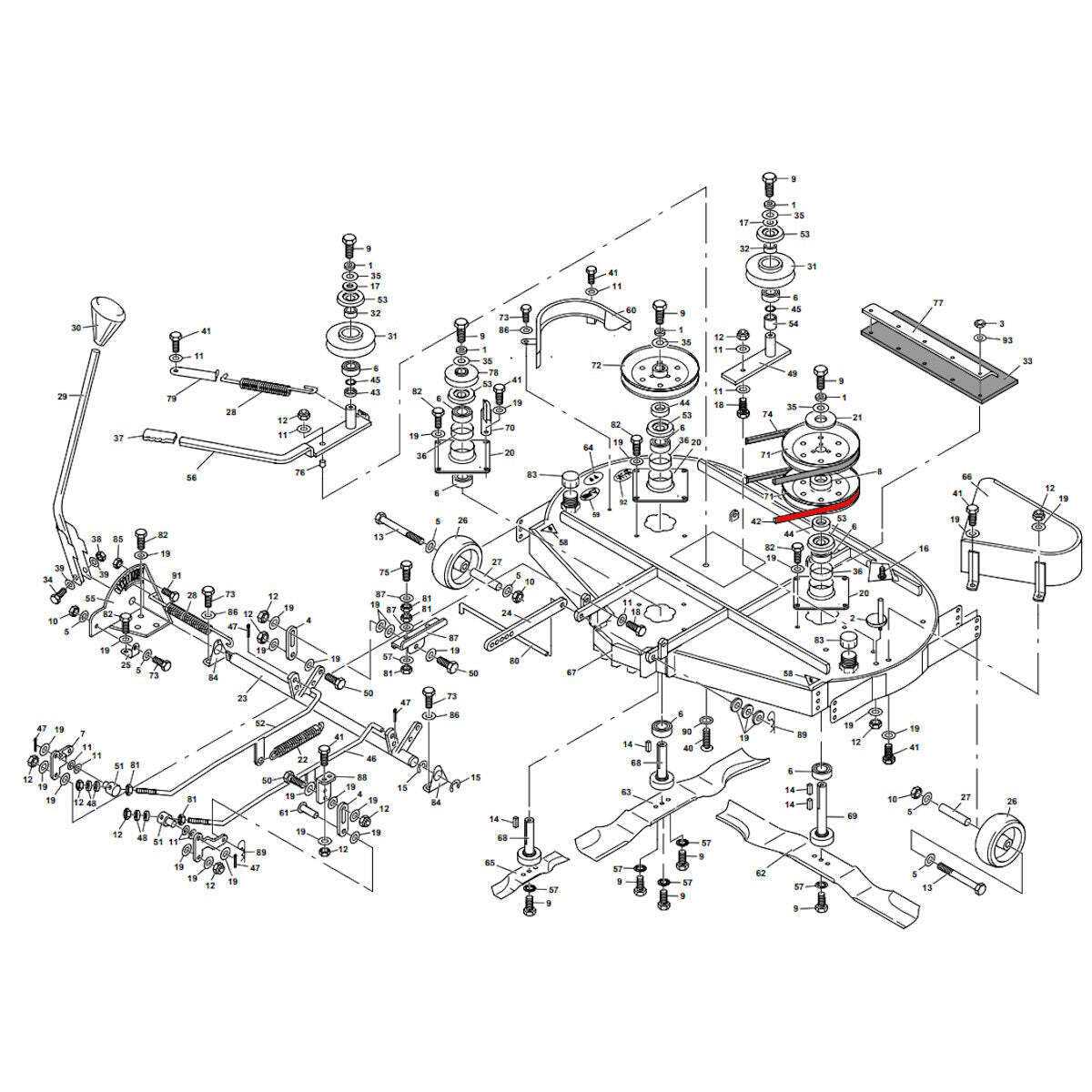 harry lawnmower parts diagram