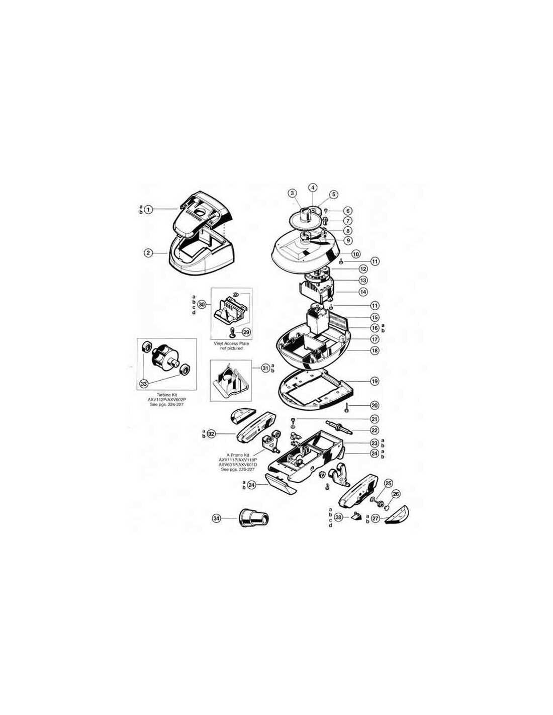 hayward navigator parts diagram