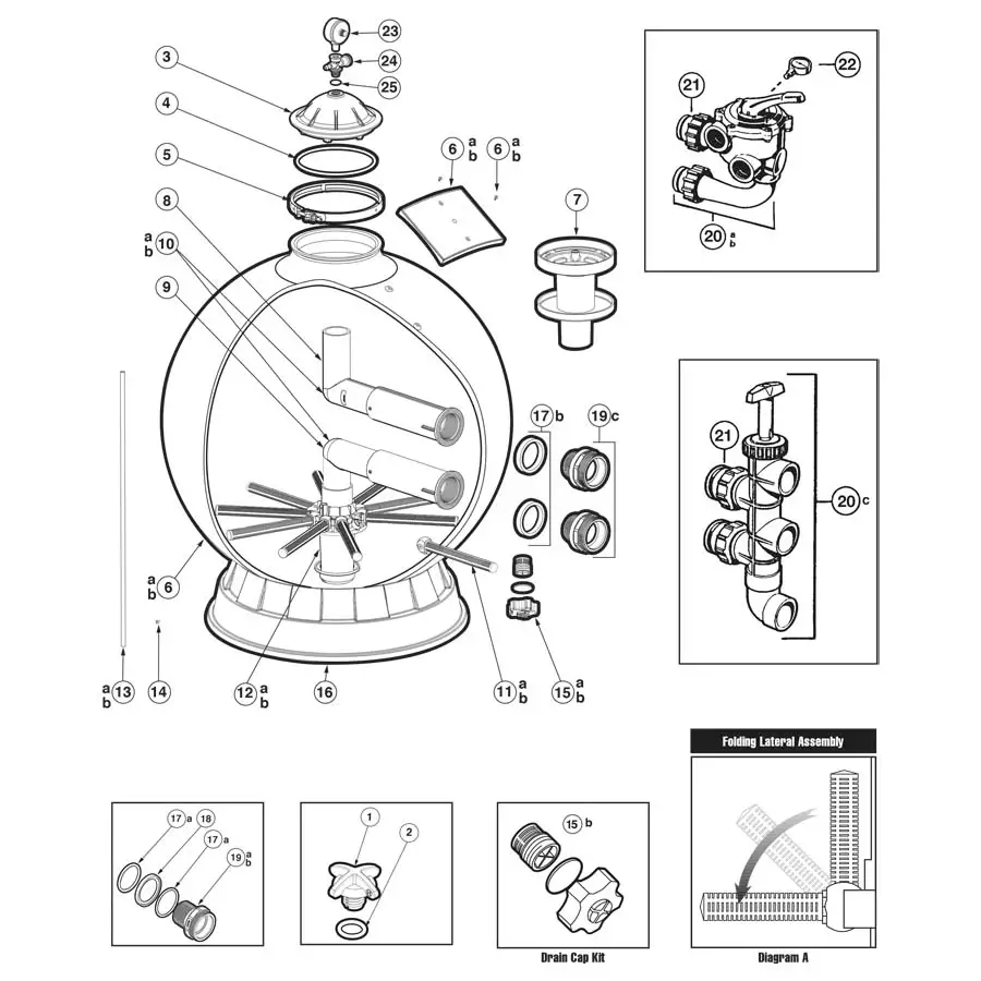 hayward s244t parts diagram