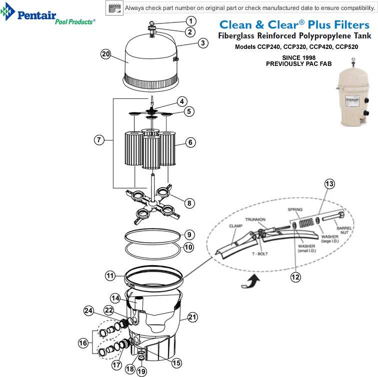 hayward swimclear parts diagram