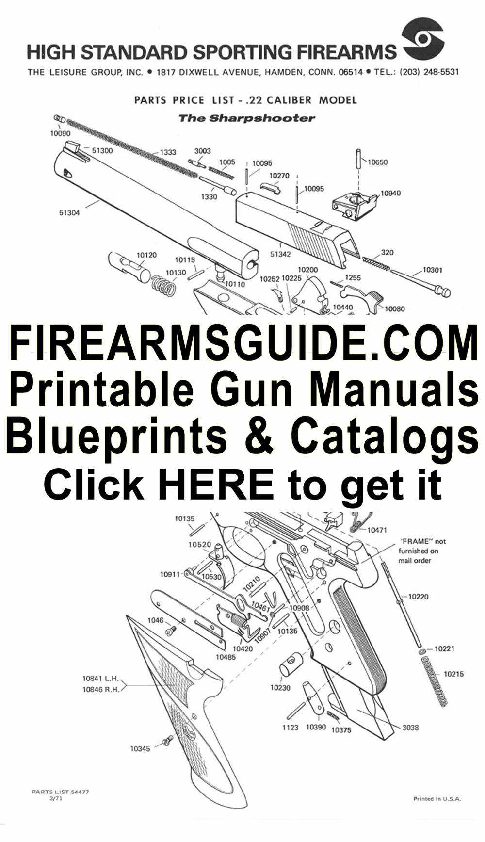 savage 64 parts diagram