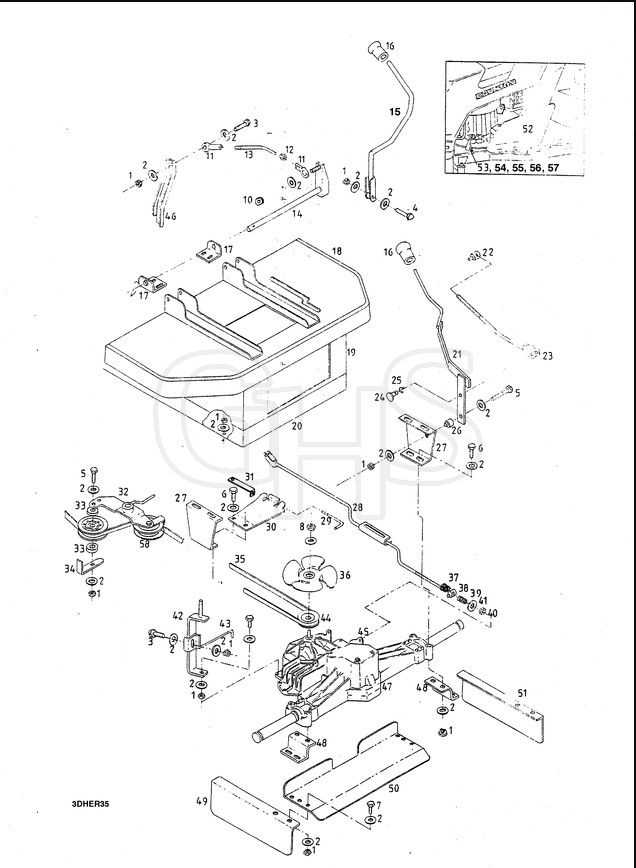 craftsman yt4000 parts diagram