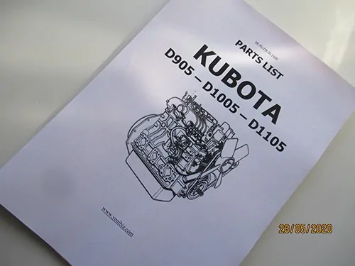 kubota bx22 parts diagram