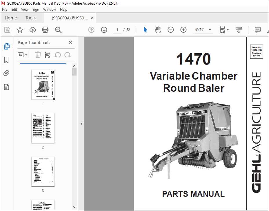 hesston 5500 round baler parts diagram