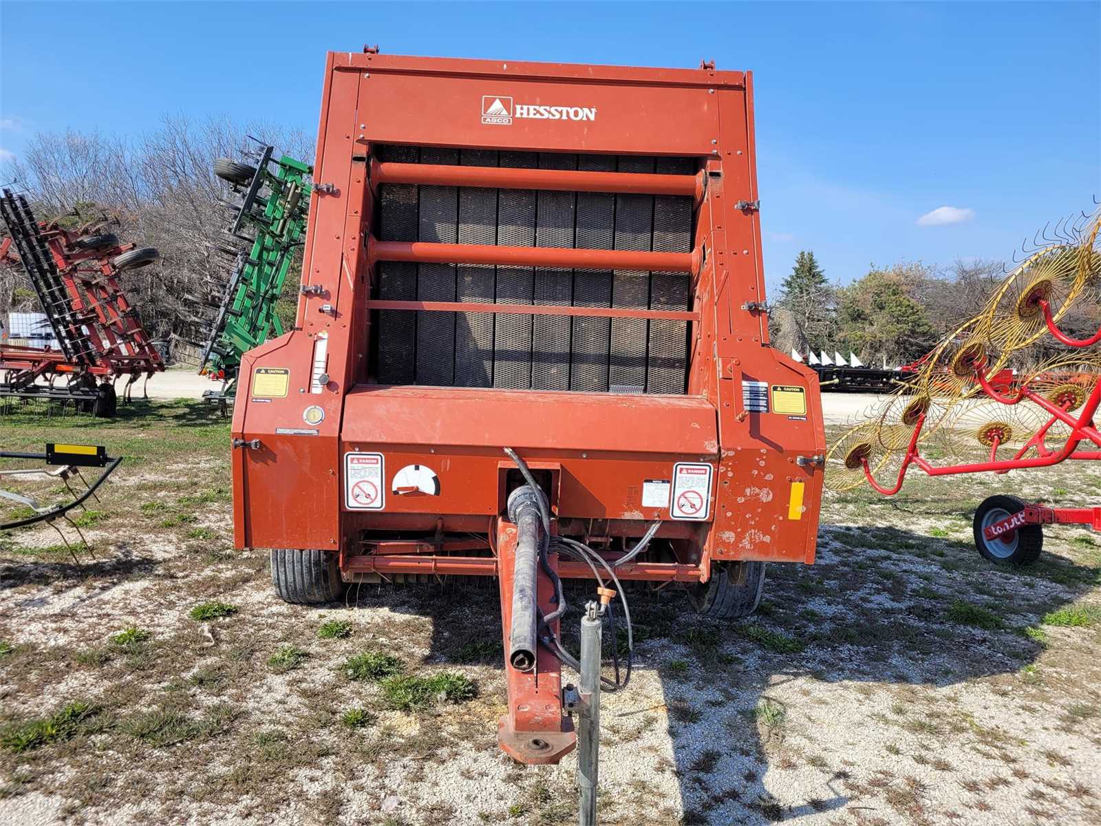 hesston 5500 round baler parts diagram