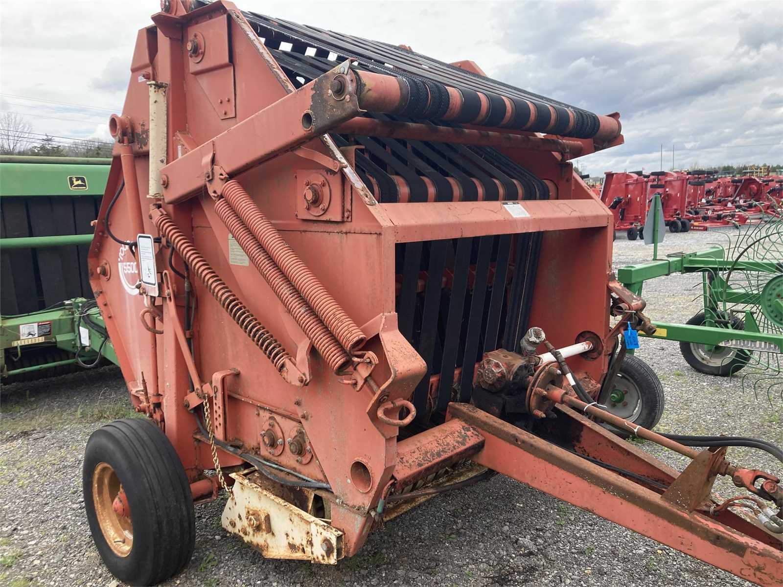 hesston 5500 round baler parts diagram