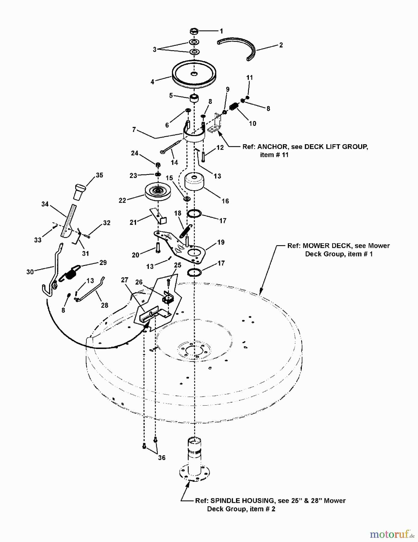 john deere lt150 parts diagram