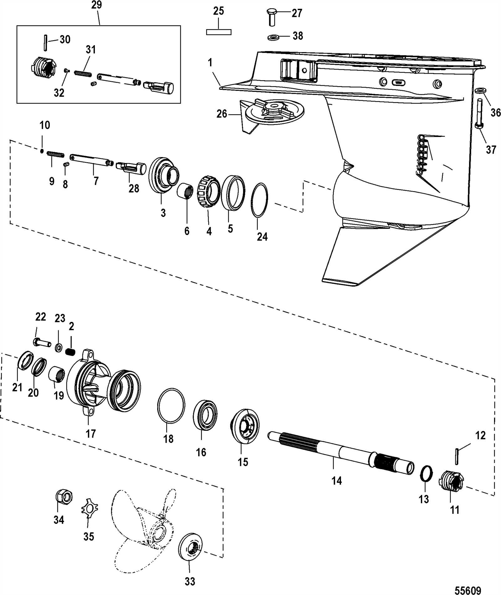 mercury 60 hp 4 stroke parts diagram