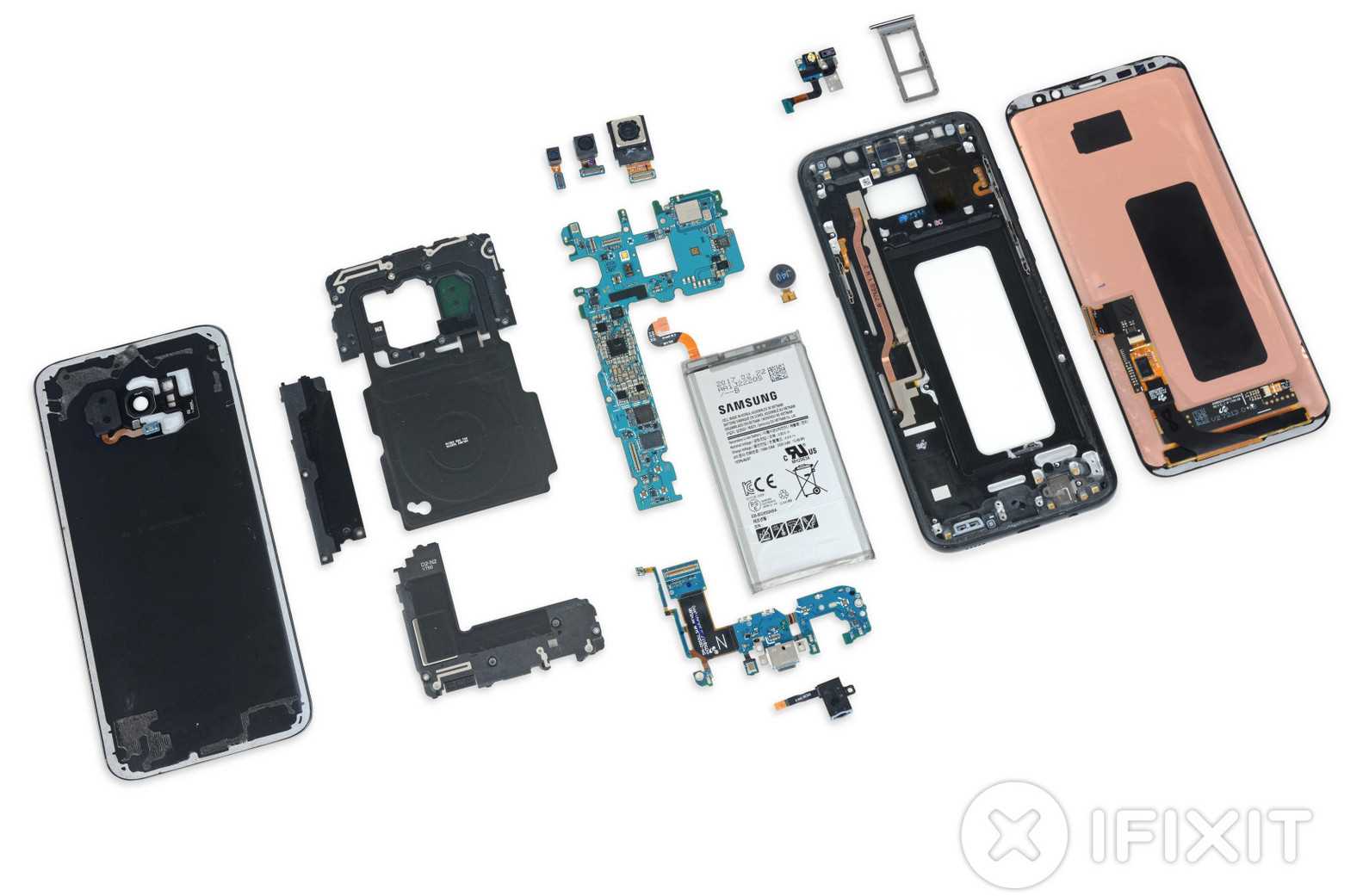 samsung s8 parts diagram