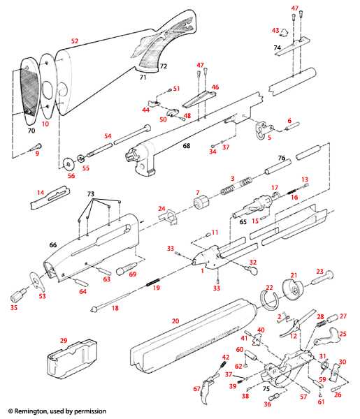 savage 64 parts diagram