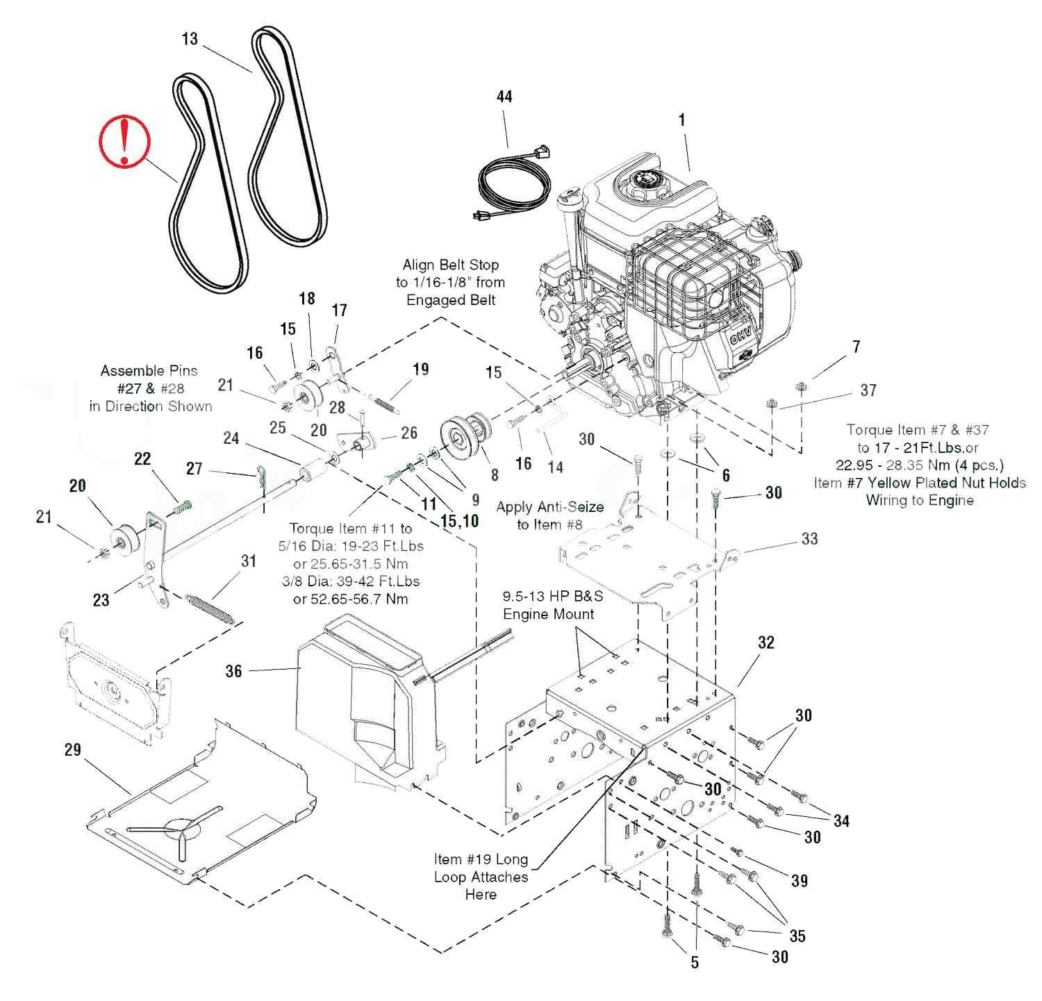 ariens st724 parts diagram