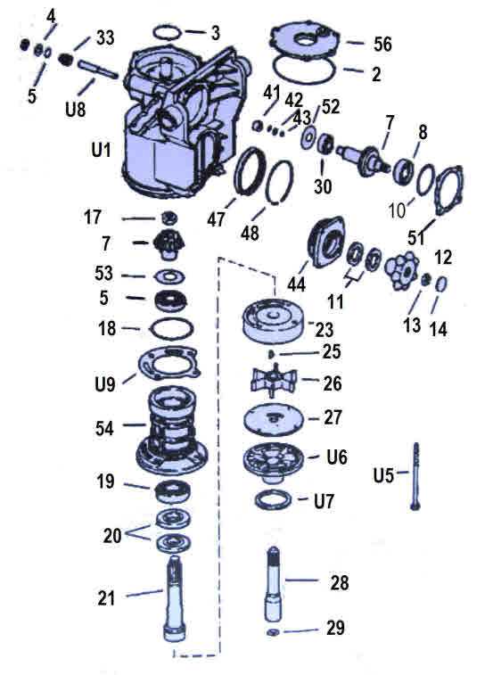 omc cobra outdrive parts diagram