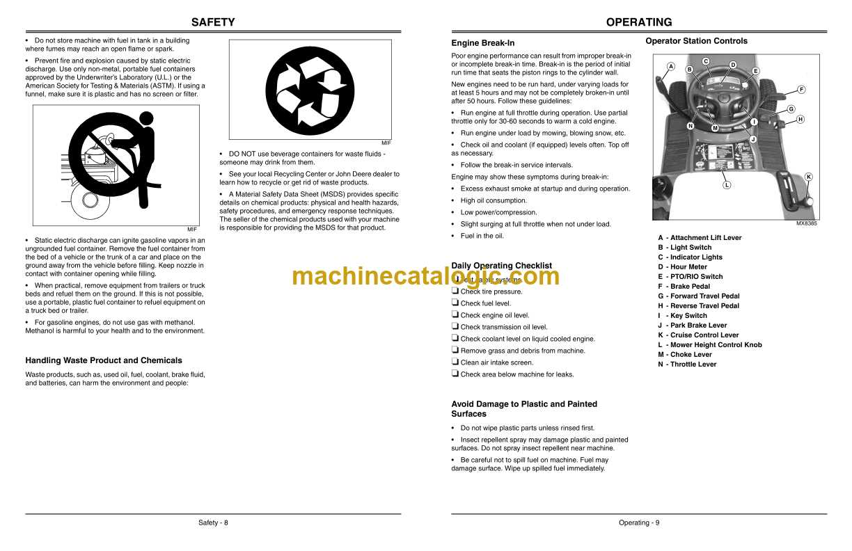 john deere lx279 parts diagram