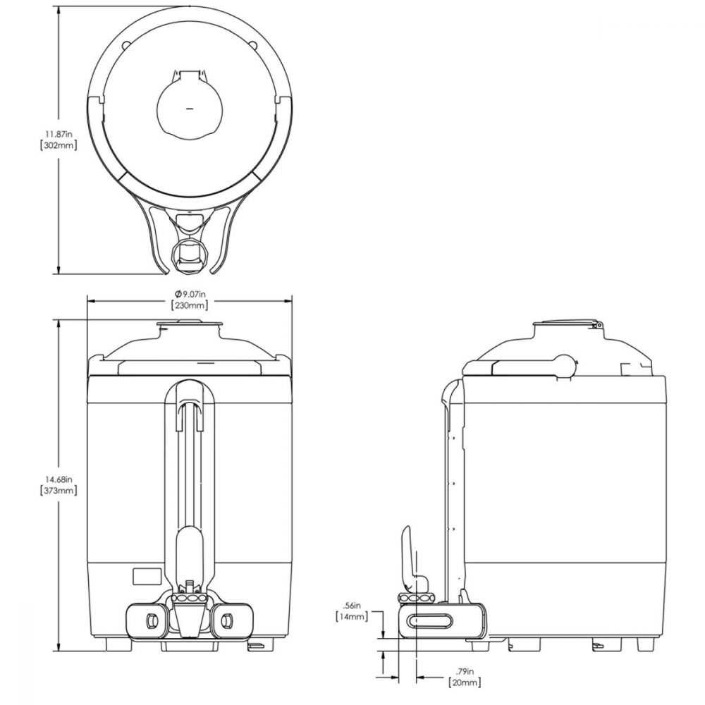 bunn thermofresh parts diagram