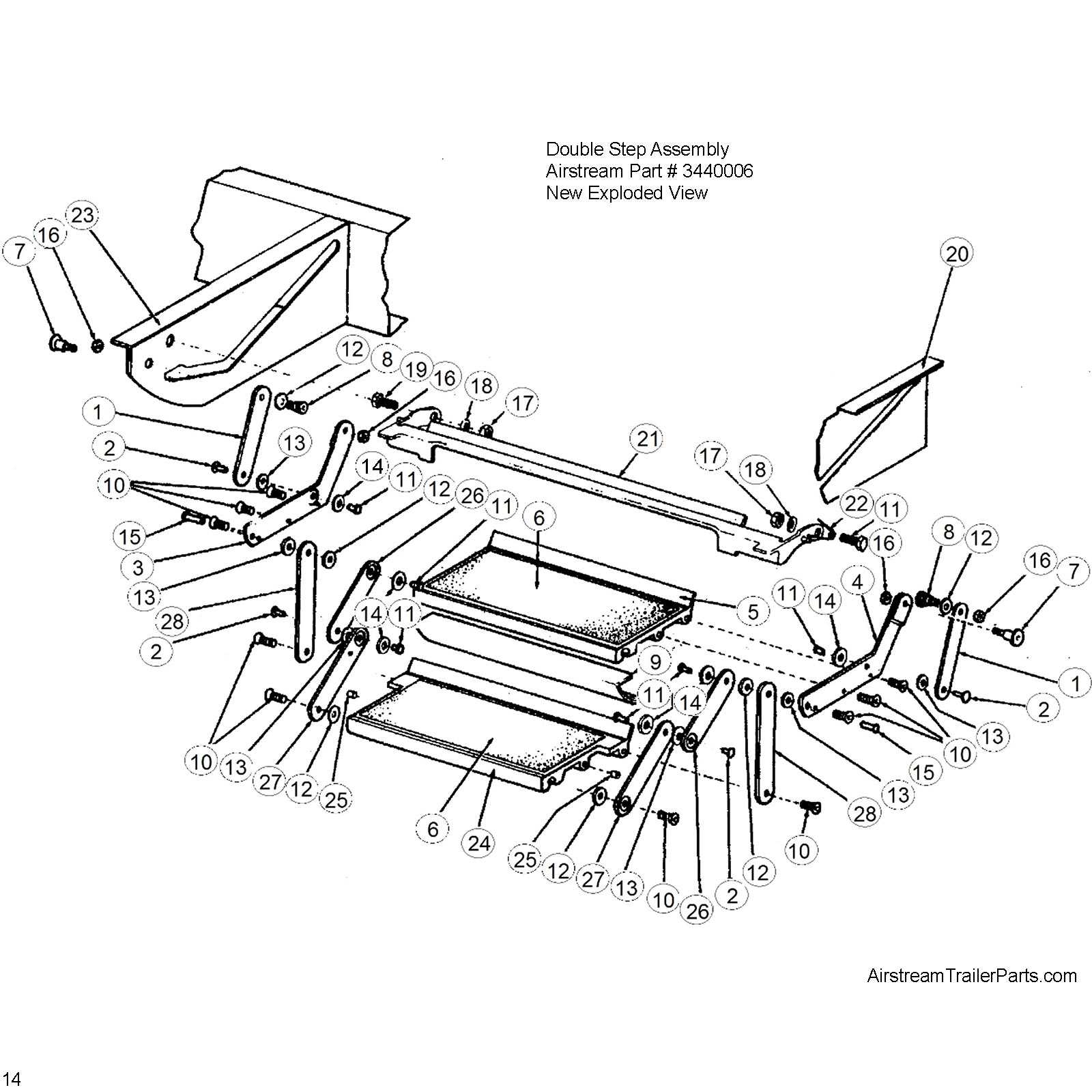 outrigger parts diagram