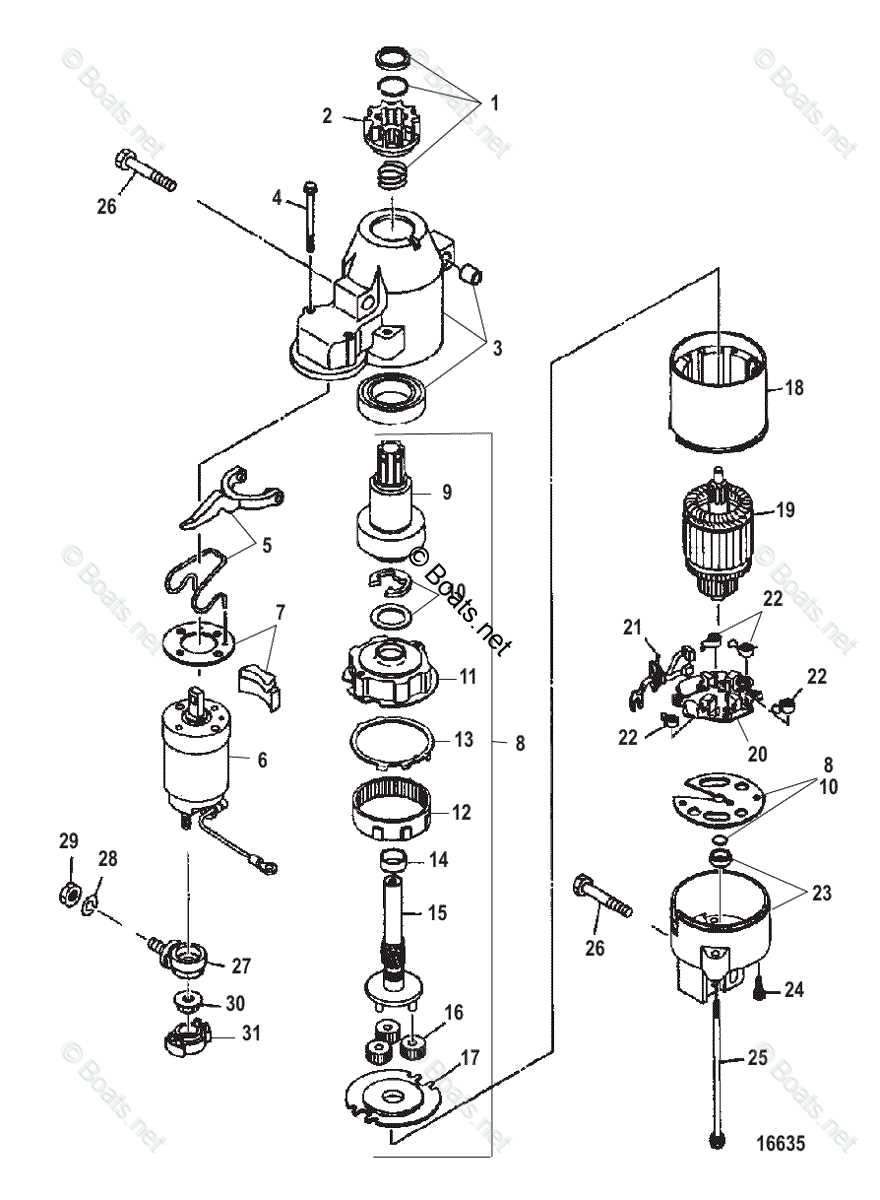 mercury 90hp 4 stroke parts diagram