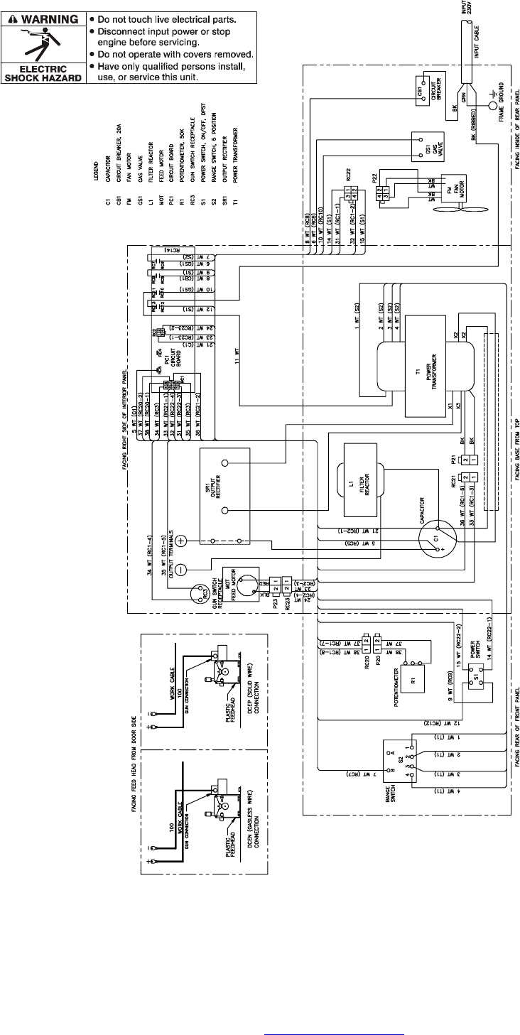 hobart welder parts diagram