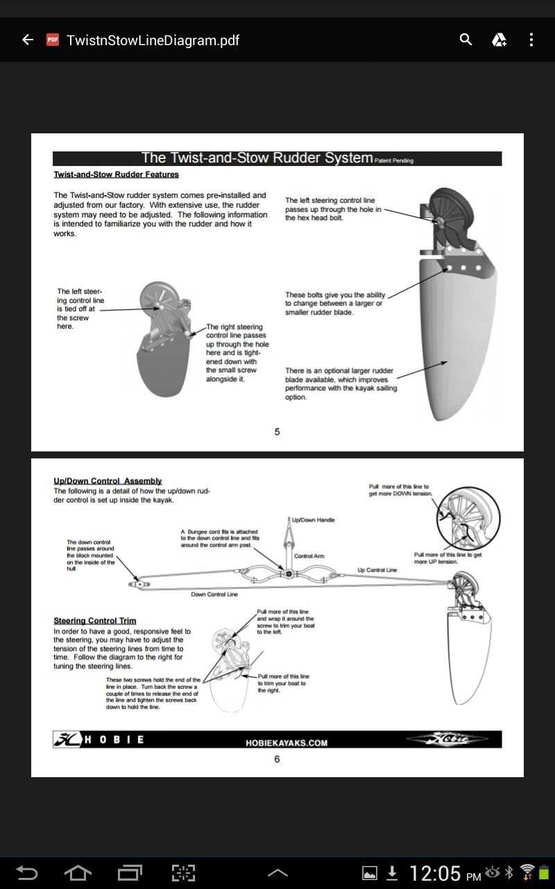 hobie wave parts diagram