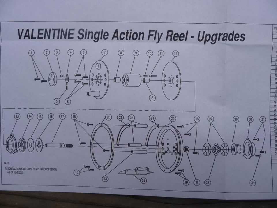 baitcasting reel parts diagram