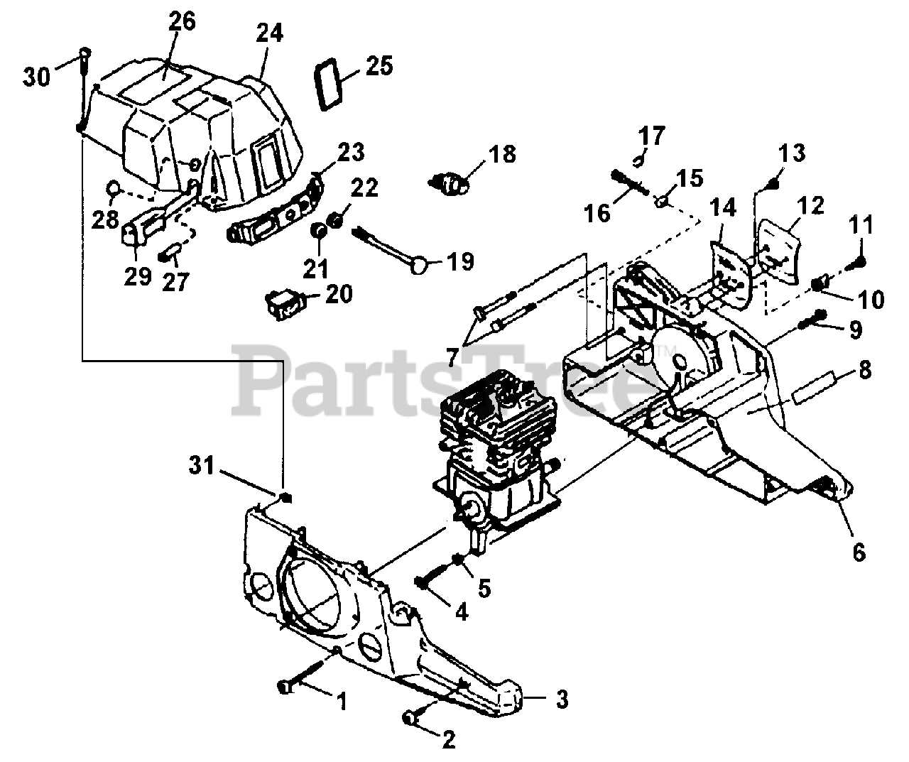 homelite parts diagram