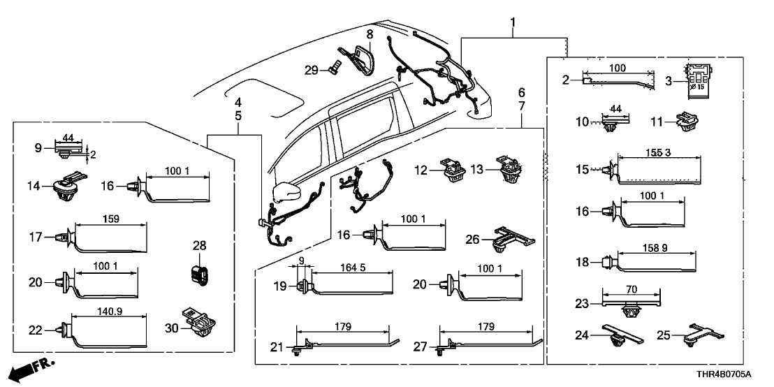 honda 300 parts diagram