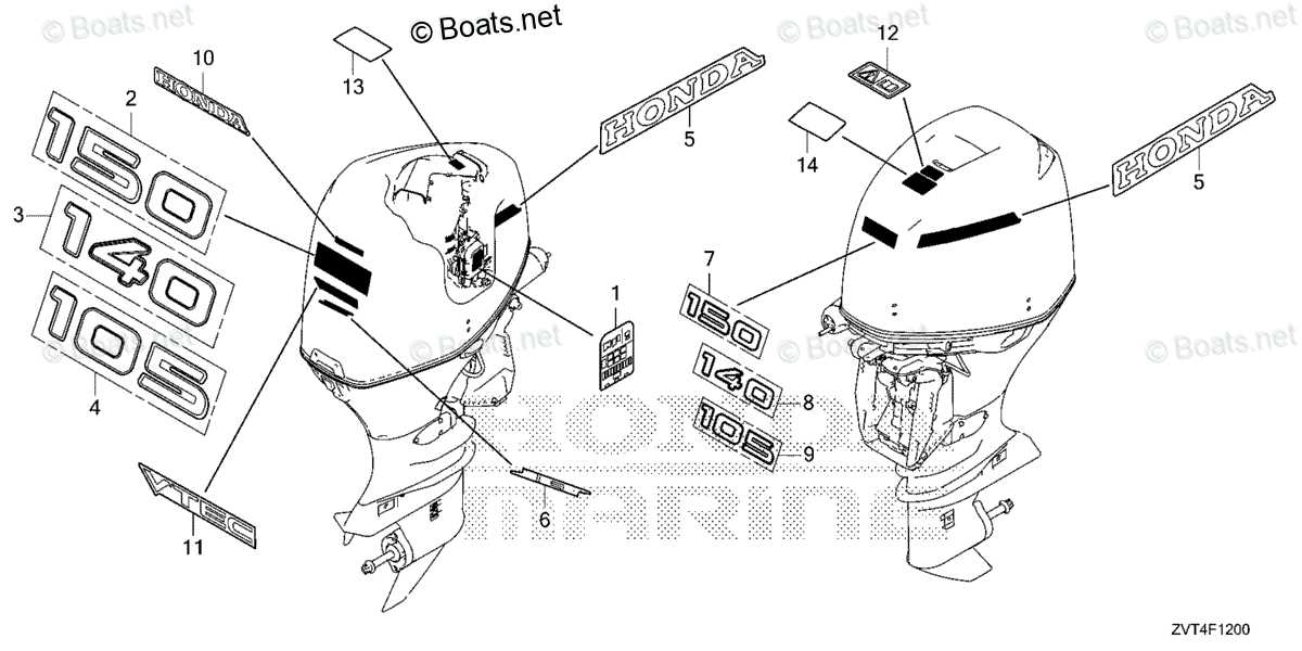 honda 50 hp outboard parts diagram