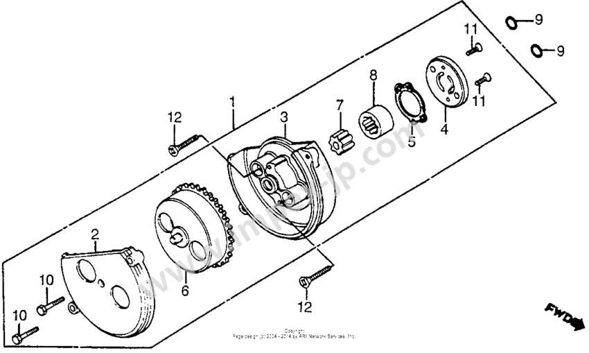 honda atc 200 parts diagram