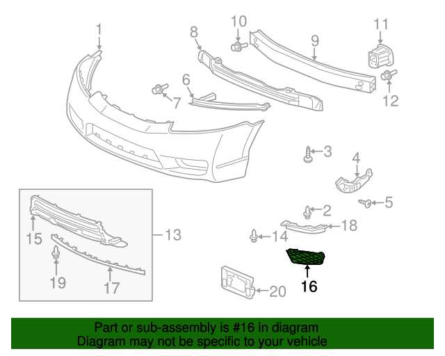 honda civic 2009 parts diagram