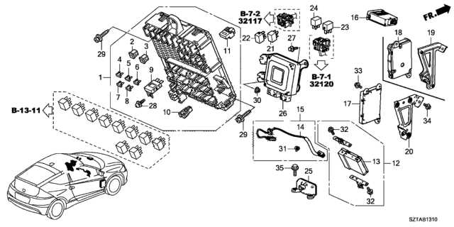 honda crz parts diagram