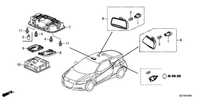 honda crz parts diagram