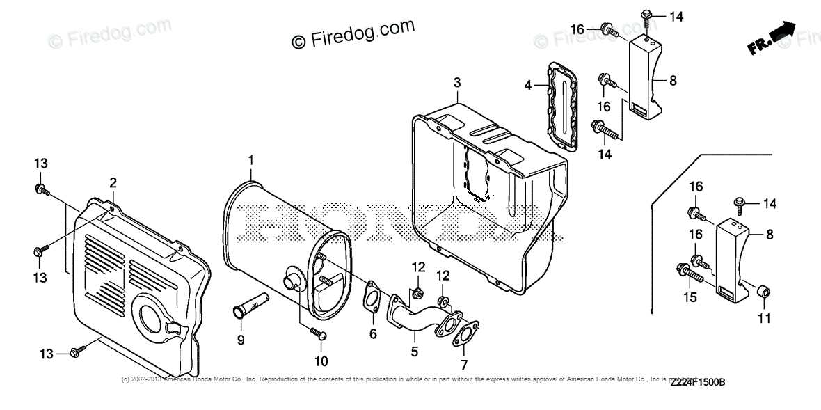 honda eb6500x parts diagram