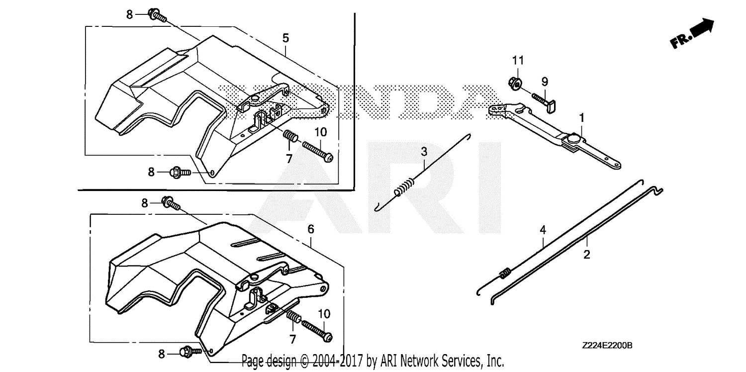 honda eb6500x parts diagram