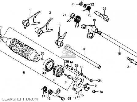 honda four wheeler parts diagram