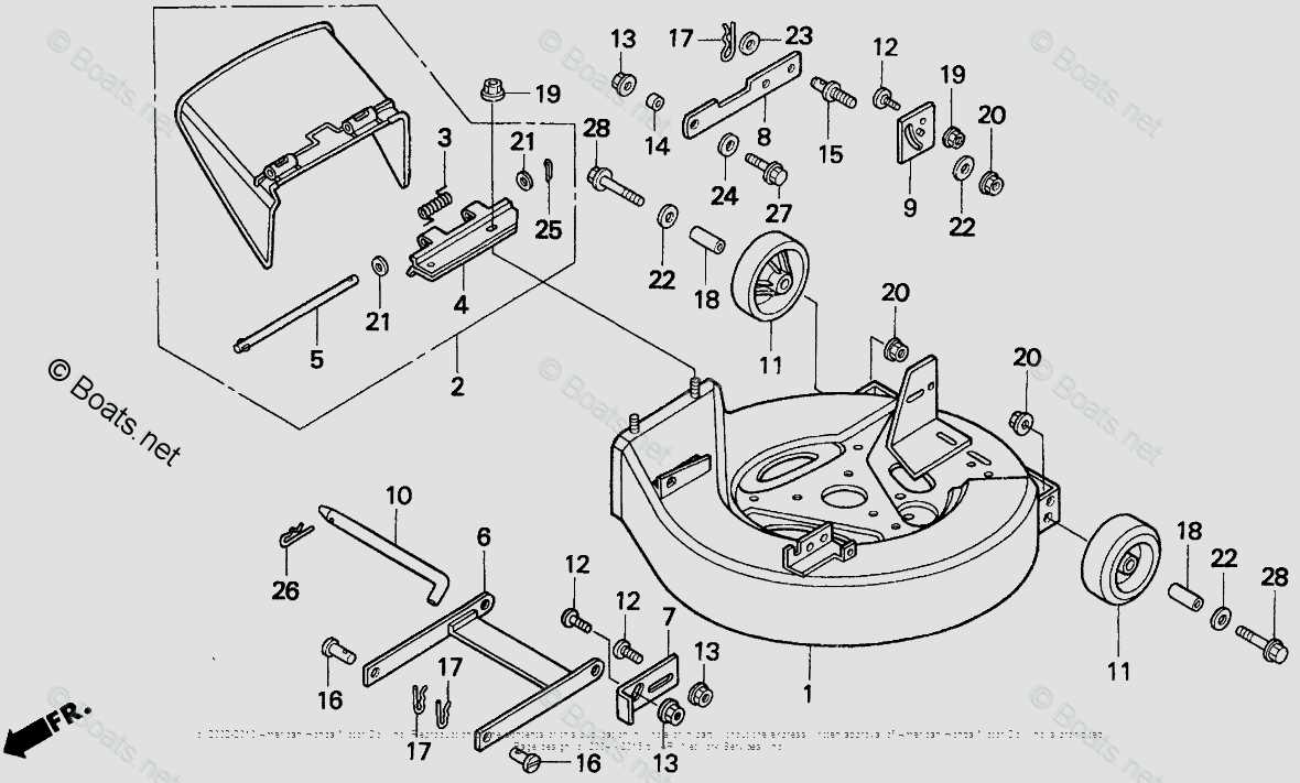 honda harmony 1011 parts diagram