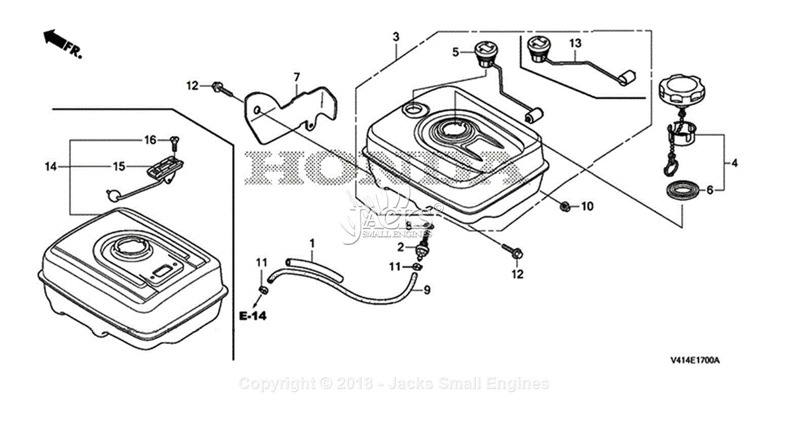 honda hss928a parts diagram