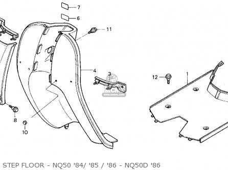 honda spree parts diagram