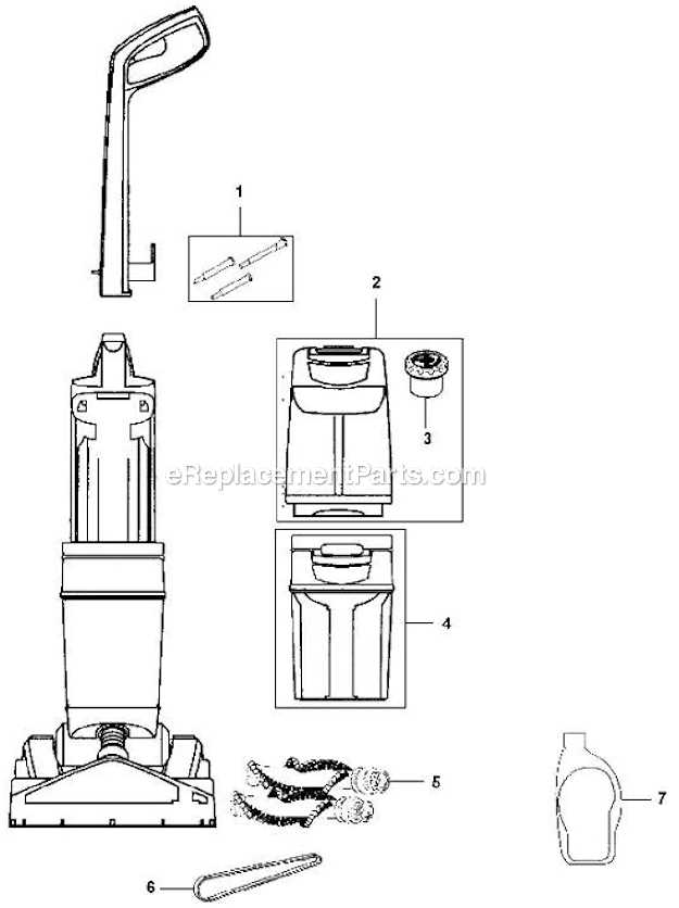 hoover powerdash pet carpet cleaner parts diagram