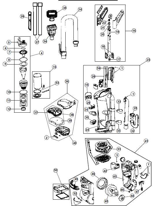 hoover sh40070 parts diagram